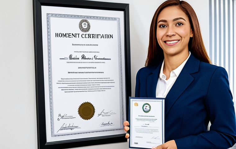 **

"A professional employee, fully clothed in modest business attire, receiving an experience certificate from their HR department in a modern office setting, appropriate content, safe for work, perfect anatomy, natural proportions, professional photography, high quality. The certificate is clearly visible and includes the employee's name, job title, and dates of employment."

**